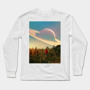 Saturn view Long Sleeve T-Shirt